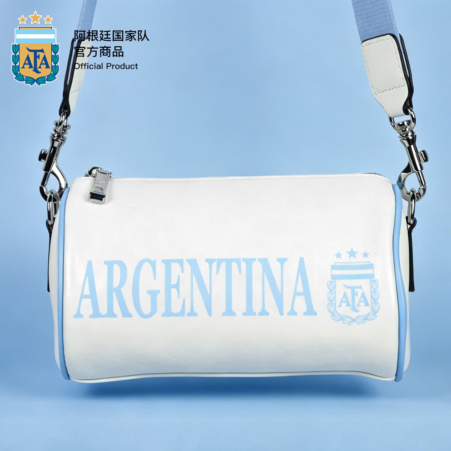 Argentina AFA Messi 10 Mini Barrel Bag